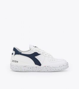 נעלי סניקרס דיאדורה לגברים Diadora Mi Basket Low - לבן