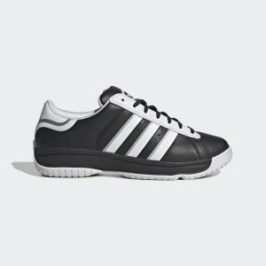 נעלי סניקרס אדידס לגברים Adidas Campus - שחור/לבן פסים
