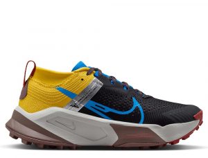 נעלי ריצה נייק לגברים Nike ZoomX Zegama Trail - צהוב/כחול