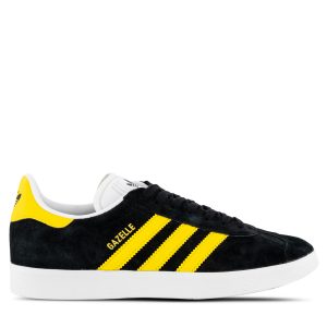 נעלי סניקרס אדידס לגברים Adidas Originals  Gazelle  - צהוב/שחור