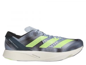 נעלי ריצה אדידס לגברים Adidas Adizero Takumi Sen 9  - אפור ירוק