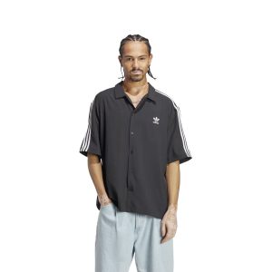 חולצה מכופתרת אדידס לגברים Adidas Originals Classic Shirt - שחור