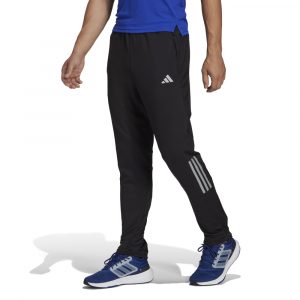 מכנס ספורט אדידס לגברים Adidas Own The Run Astro Knit Pants - שחור