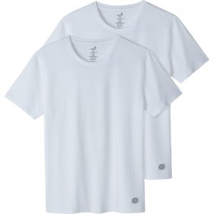 גופיה קצרה אצטק לגברים Aztec Cotton Tee 2pk - לבן