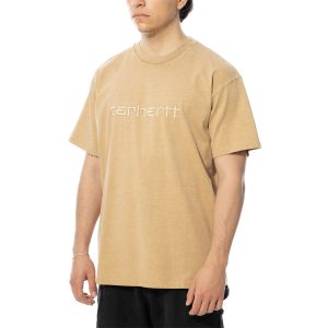 חולצת טי שירט קארהארט לגברים Carhartt WIP Wip Ss Duster - חום
