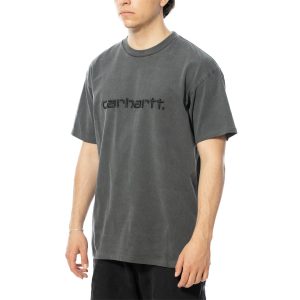 חולצת טי שירט קארהארט לגברים Carhartt WIP Wip Ss Duster - אפור