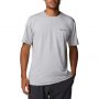 חולצת טי שירט קולומביה לגברים Columbia  Tech Trail Graphic Tee - אפור