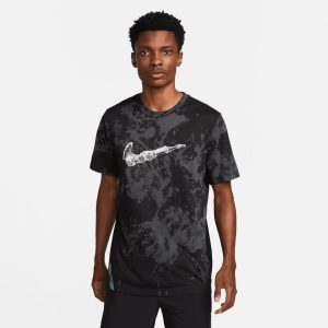 חולצת אימון נייק לגברים Nike Running T-Shirt - אפור