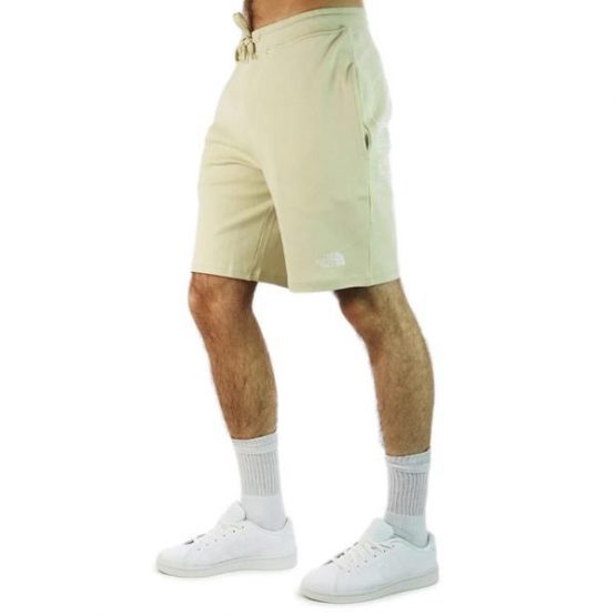 מכנס ברמודה דה נורת פיס לגברים The North Face Graphic Short Ligt - בז'