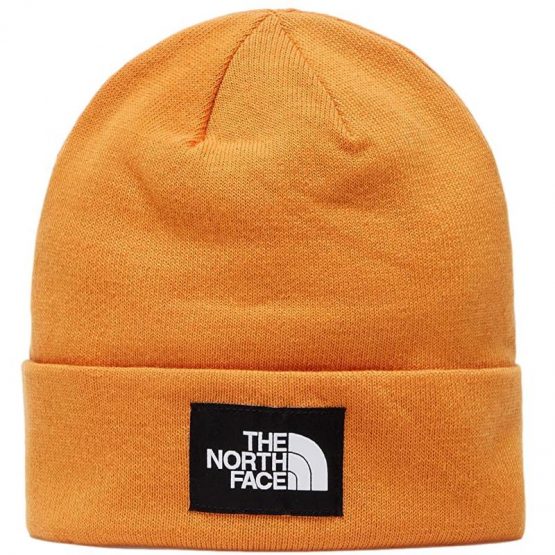כובע דה נורת פיס לגברים The North Face Dockwkr Rcyld Beanie - צהוב
