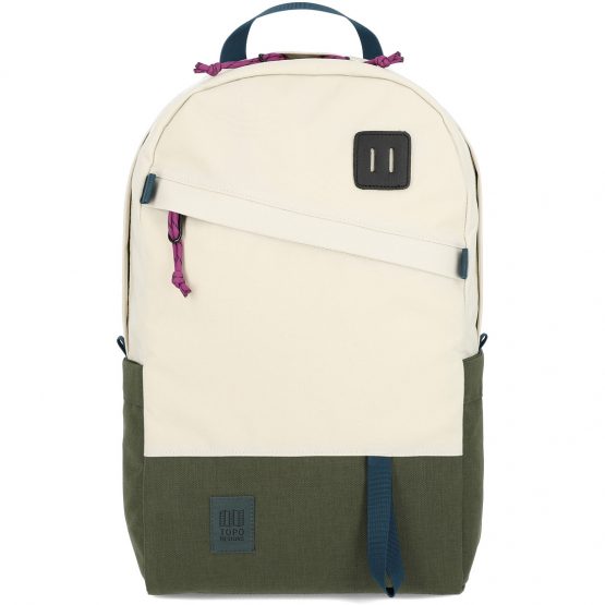 תיק טופו לגברים Topo Designs Daypack Classic - לבן