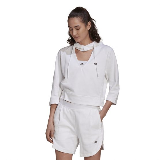 חולצת אימון אדידס לנשים Adidas Sportswear - לבן