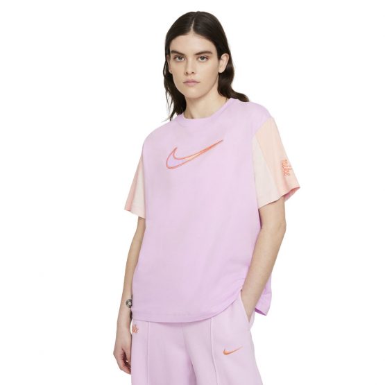 חולצת טי שירט נייק לנשים Nike Nsw Essntl - ורוד