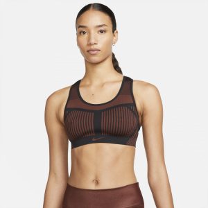 חולצת אימון נייק לנשים Nike Phenom Flyknit - חום