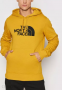 סווטשירט דה נורת פיס לגברים The North Face M Drew Peak Pullover Hoody - צהוב