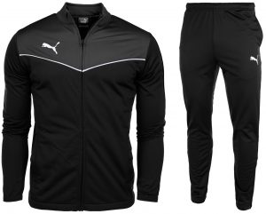חליפת ספורט פומה לגברים PUMA sweat suit - שחור/אפור