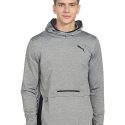 סווטשירט פומה לגברים PUMA RTG Hoodie - אפור