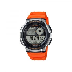 שעון קסיו לגברים CASIO AE1000W - כתום