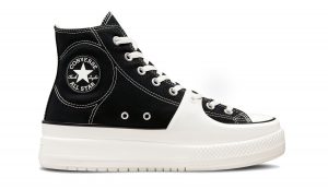 נעלי סניקרס קונברס לנשים Converse Chuck Taylor - שחור/לבן