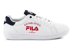 נעלי סניקרס פילה לגברים Fila Crosscourt 2 - לבן