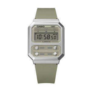שעון קסיו לגברים CASIO A100WEF - ירוק