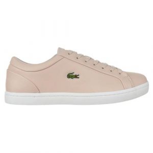 נעלי סניקרס לקוסט לנשים LACOSTE Lacoste Straightset Lace - ורוד בהיר