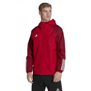 ג'קט ומעיל אדידס לגברים Adidas 23 Competition - אדום
