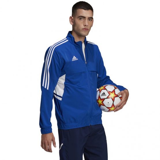 סווטשירט אדידס לגברים Adidas Condivo 22 Presentation Jacket - כחול