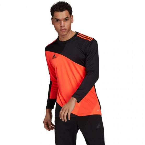 חולצת טי שירט ארוכות אדידס לגברים Adidas SQUAD 21 GoalKeeper Jersey - שחור/כתום