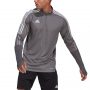 סווטשירט אדידס לגברים Adidas Tiro 21 Training Top - אפור