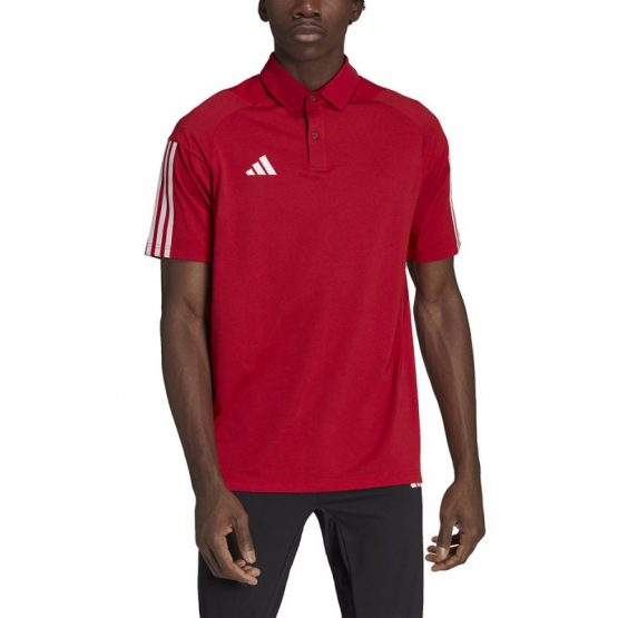 חולצת אימון אדידס לגברים Adidas Tiro 23 Competition Polo - אדום