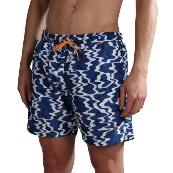 בגד ים נפפירי לגברים Napapijri Vail Swimming Trunks - כחול