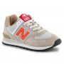 נעלי סניקרס ניו באלאנס לגברים New Balance ML574 - קרם