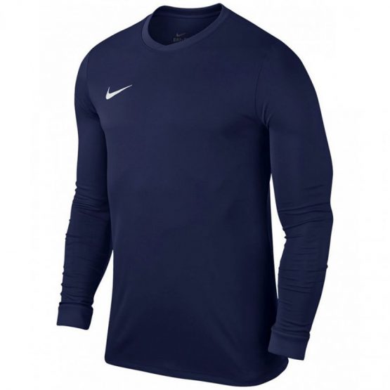 חולצת אימון נייק לגברים Nike DF Park VII JSY LS - כחול נייבי