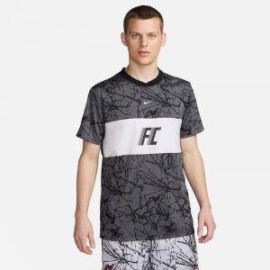 חולצת אימון נייק לגברים Nike FC JSY SS - אפור