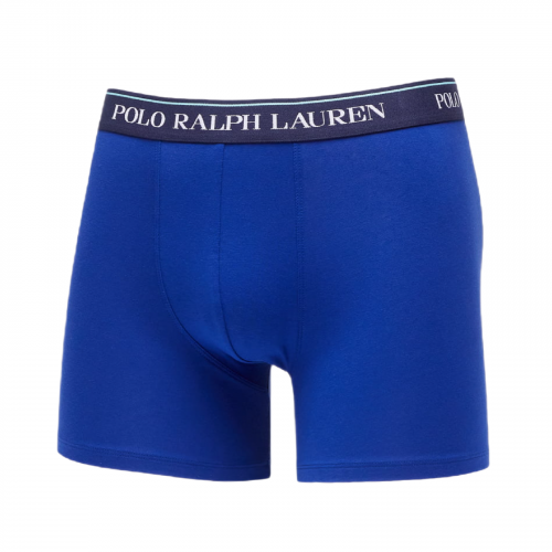 Polo Ralph Lauren Classic Stretch Cotton Blue Mix Trunk 3-Pack
