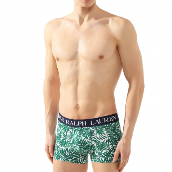 תחתוני פולו ראלף לורן לגברים Polo Ralph Lauren Stretch Cotton Classic Trunk - ירוק