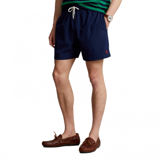 מכנס ברמודה פולו ראלף לורן לגברים Polo Ralph Lauren Traveler Short - כחול כהה