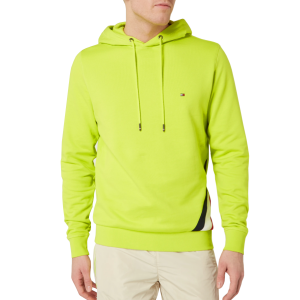 סווטשירט טומי הילפיגר לגברים Tommy Hilfiger Diagonal Gs Hoody - צהוב