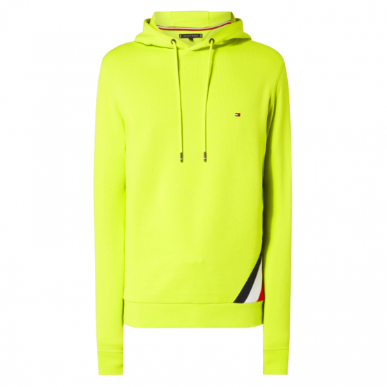 סווטשירט טומי הילפיגר לגברים Tommy Hilfiger Diagonal Gs Hoody - צהוב