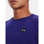 סווטשירט אנדר ארמור לגברים Under Armour Rival Fleece Crew - כחול
