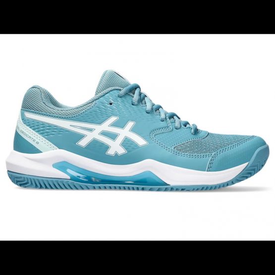 נעלי ריצה אסיקס לנשים Asics Gel-Dedicate 8 CLAY - תכלת