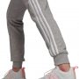 מכנסיים ארוכים אדידס לנשים Adidas Essentials Slim Tapered Cuffed Pant - אפורכסף