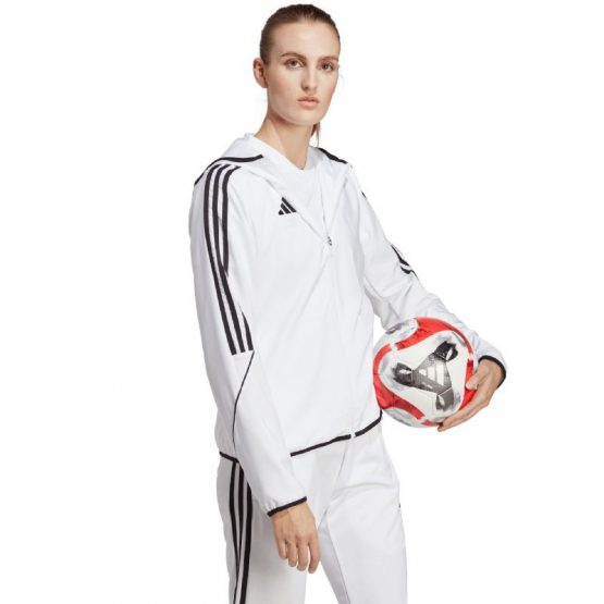 סווטשירט אדידס לנשים Adidas Tiro 23 League Windbreaker - לבן