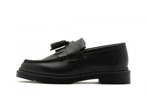 מגפי דר מרטינס  לנשים DR Martens Adrian Mono Smooth Leather Loafers Smooth Black - שחור