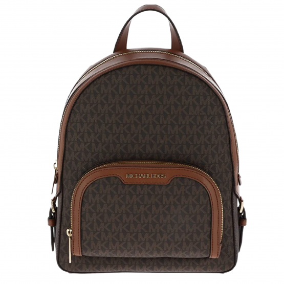תיק מייקל קורס לנשים Michael Kors Jaycee Md Zip Pkt Backpack - חום