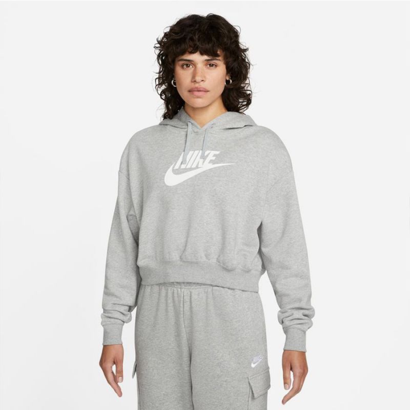 סווטשירט נייק לנשים Nike  Sportswear Club Flecce - אפור