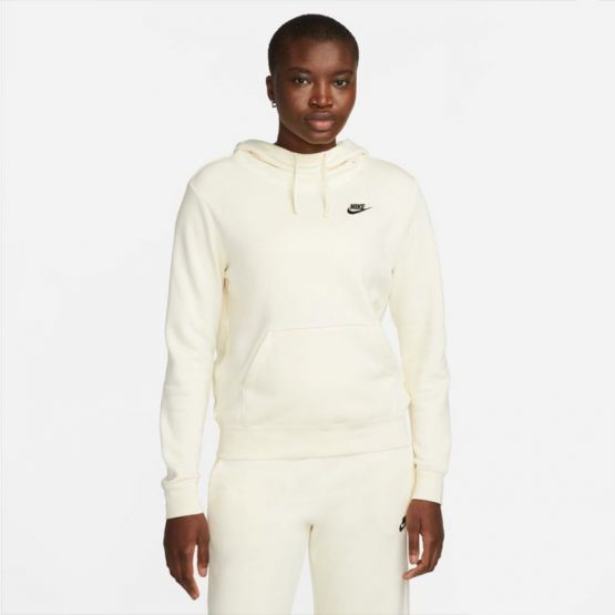 סווטשירט נייק לנשים Nike Sportswear Club Fleece - לבן