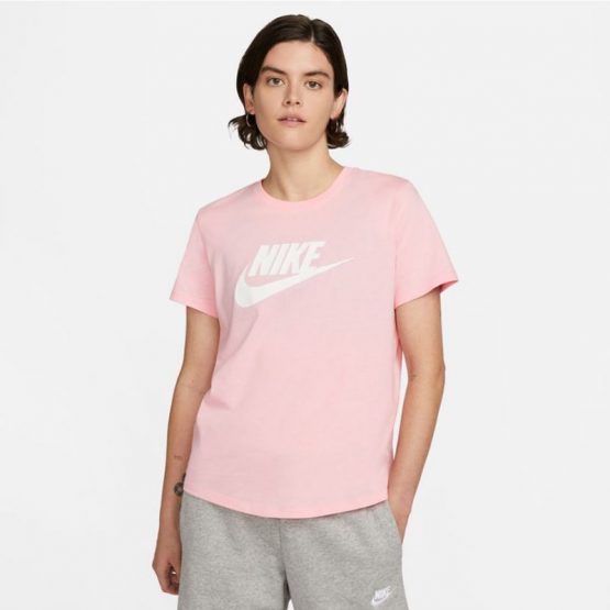 חולצת טי שירט נייק לנשים Nike Sportswear Essentials - ורוד