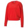 סווטשירט פומה לנשים PUMA Modern Basics Crew Sweatshirt - אדום